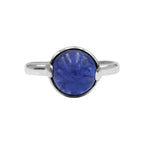 Starborn Tanzanite Sphere Ring in Sterling Silver