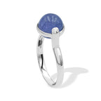 Starborn Tanzanite Sphere Ring in Sterling Silver