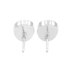 Starborn Fossil Trilobite Post Earrings in Sterling Silver