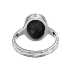 Starborn Fossilized Trilobite Ring (14–16 mm) in Sterling Silver