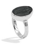 Starborn Fossilized Trilobite Ring (17–19 mm) in Sterling Silver