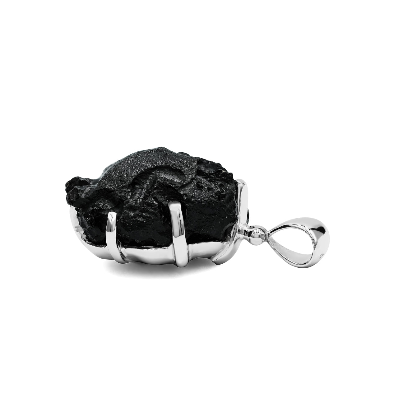 Starborn Bilitonite Prong Set Pendant in Sterling Silver