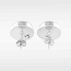 Starborn Pink Natrolite Post Earrings in Sterling Silver