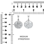 Starborn Silvery Tourmalinated Quartz Pendant in Sterling Silver