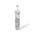 Starborn Tourmalinated Quartz Pendant in Sterling Silver