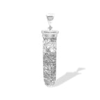 Starborn Tourmalinated Quartz Pendant in Sterling Silver
