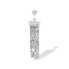Starborn Tourmalinated Quartz Pendant in Sterling Silver