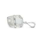 Starborn Natural Topaz Crystal Prong Set Pendant in Sterling Silver