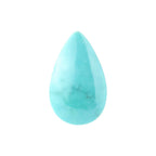Starborn North American Natural Turquoise Pear Cabochon - 1 piece
