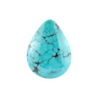 Starborn North American Natural Turquoise Pear Cabochon - 1 piece