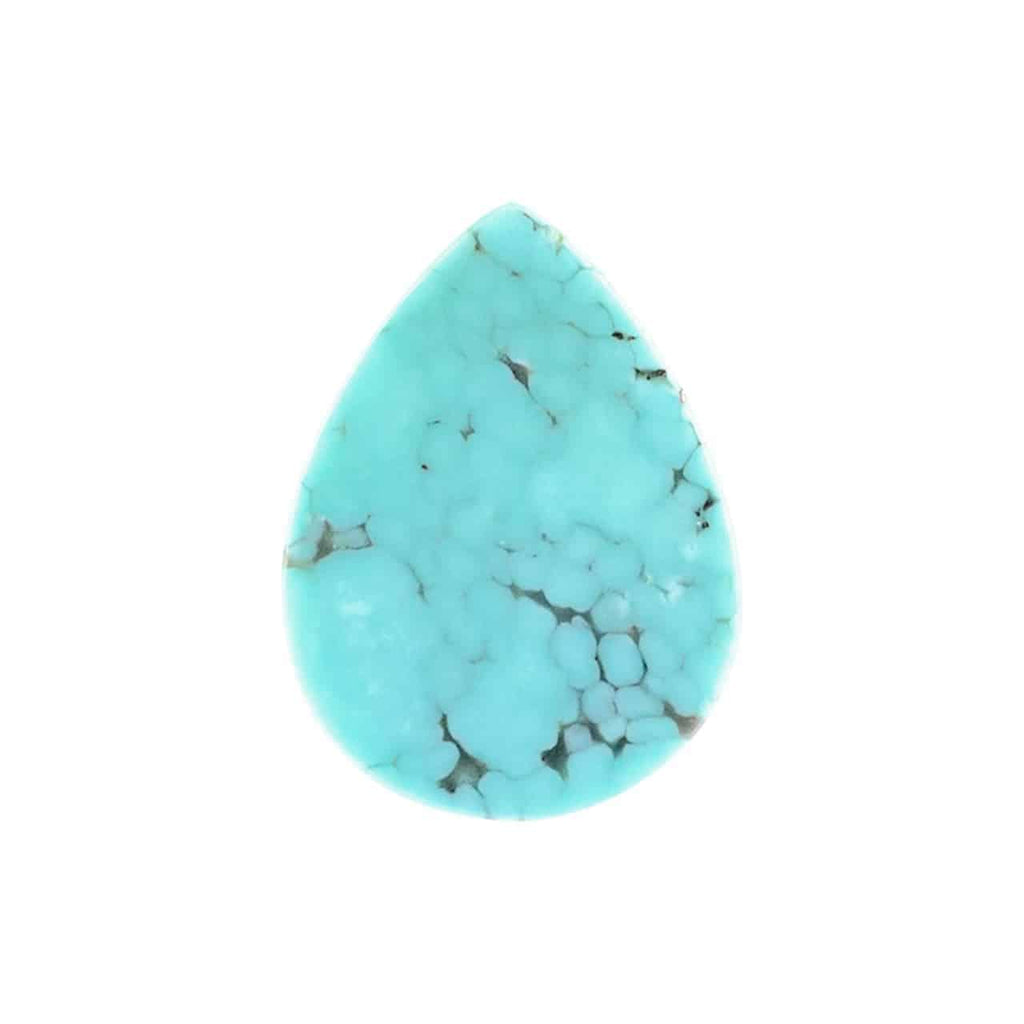 Starborn North American Natural Turquoise Pear Cabochon - 1 piece