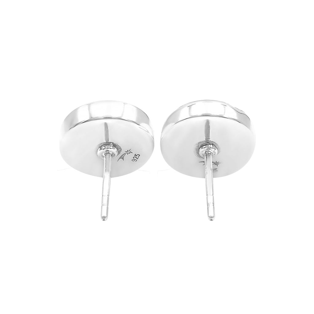Starborn Campitos Turquoise Post Earrings in Sterling Silver