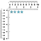 Starborn Gemstones Star Post Earrings in Sterling Silver