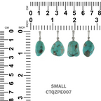 Starborn Campitos Turquoise Pendant in Sterling Silver