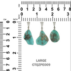 Starborn Campitos Turquoise Pendant in Sterling Silver