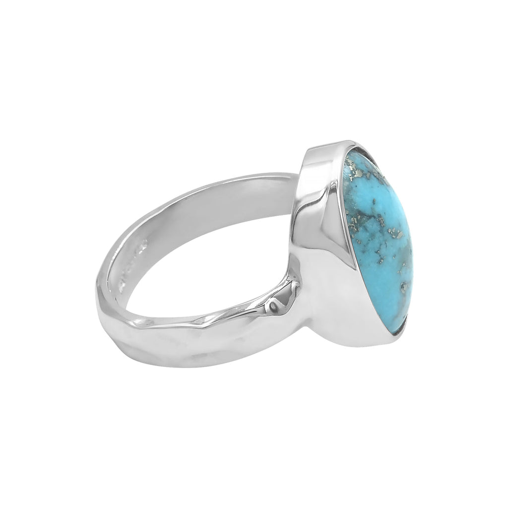Starborn Persian Turquoise Ring in Sterling Silver