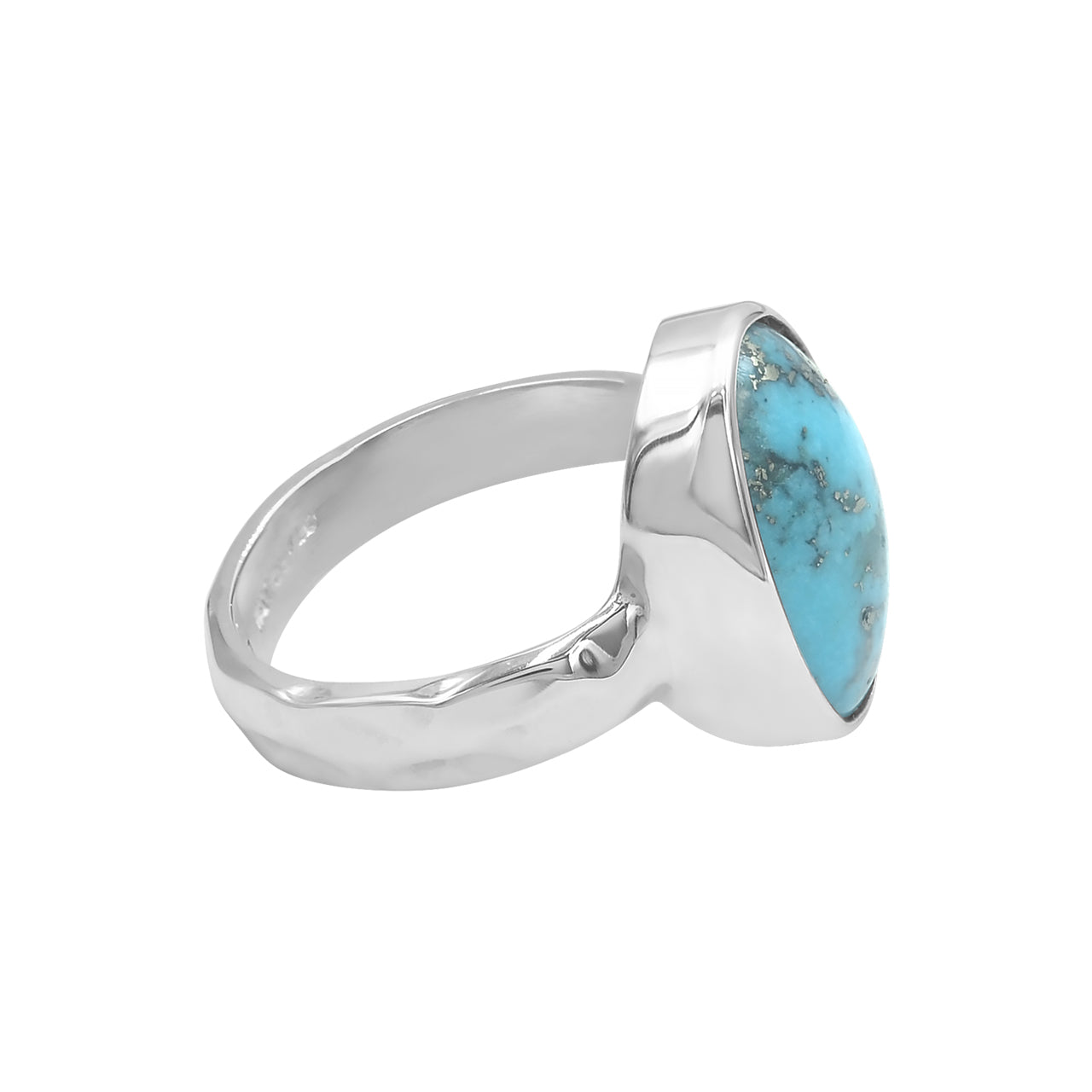 Starborn Persian Turquoise Ring in Sterling Silver