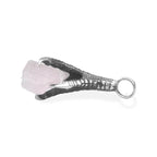 Starborn Gemstone Eagle Claw Pendant in Sterling Silver