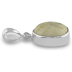 Starborn Fossilized Sea Urchin Pendant in Sterling Silver