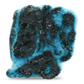 Starborn Blue Ice Glacierite Woman and Animal Face Carving 239.7 cts - 1 Piece