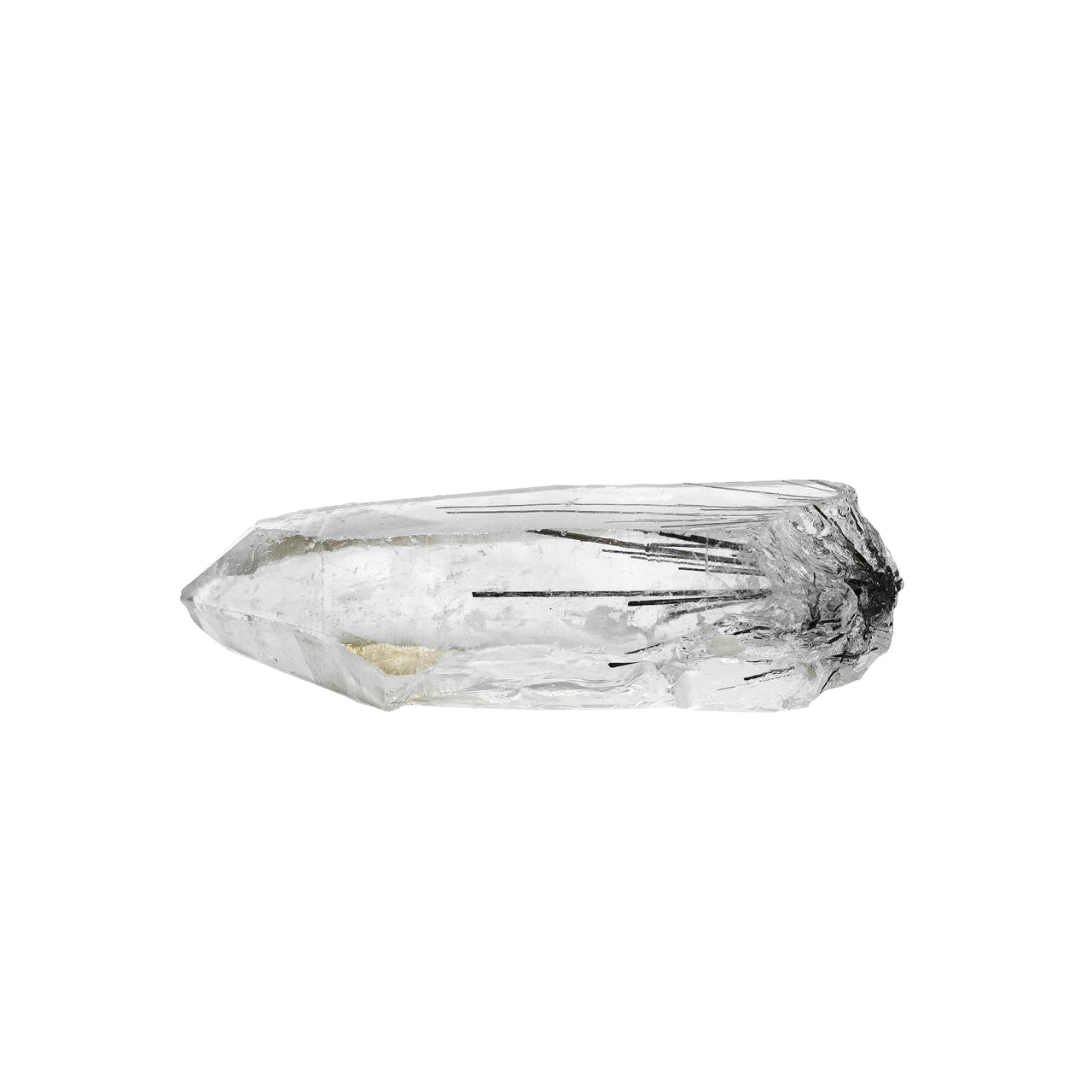 Starborn Clear Quartz Crystal with Black Rutile Collector's Corner Specimen 105 cts - 1 Piece