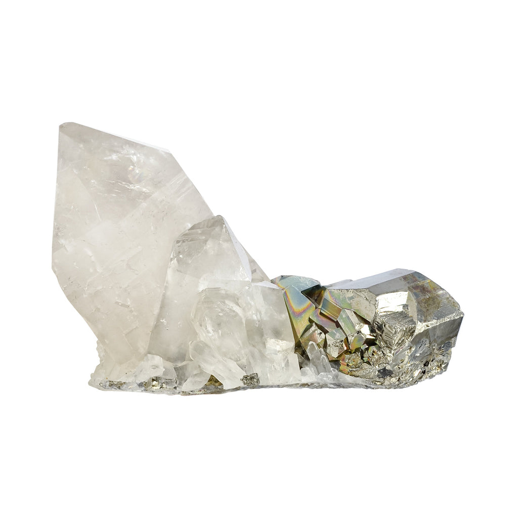 Starborn Pyrite with Quartz Crystal Collector's Corner Specimen 345ct - 1 Piece