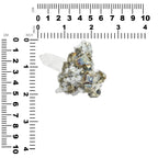 Starborn Pyrite with Quartz Crystal Collector's Corner Specimen 424ct - 1 Piece