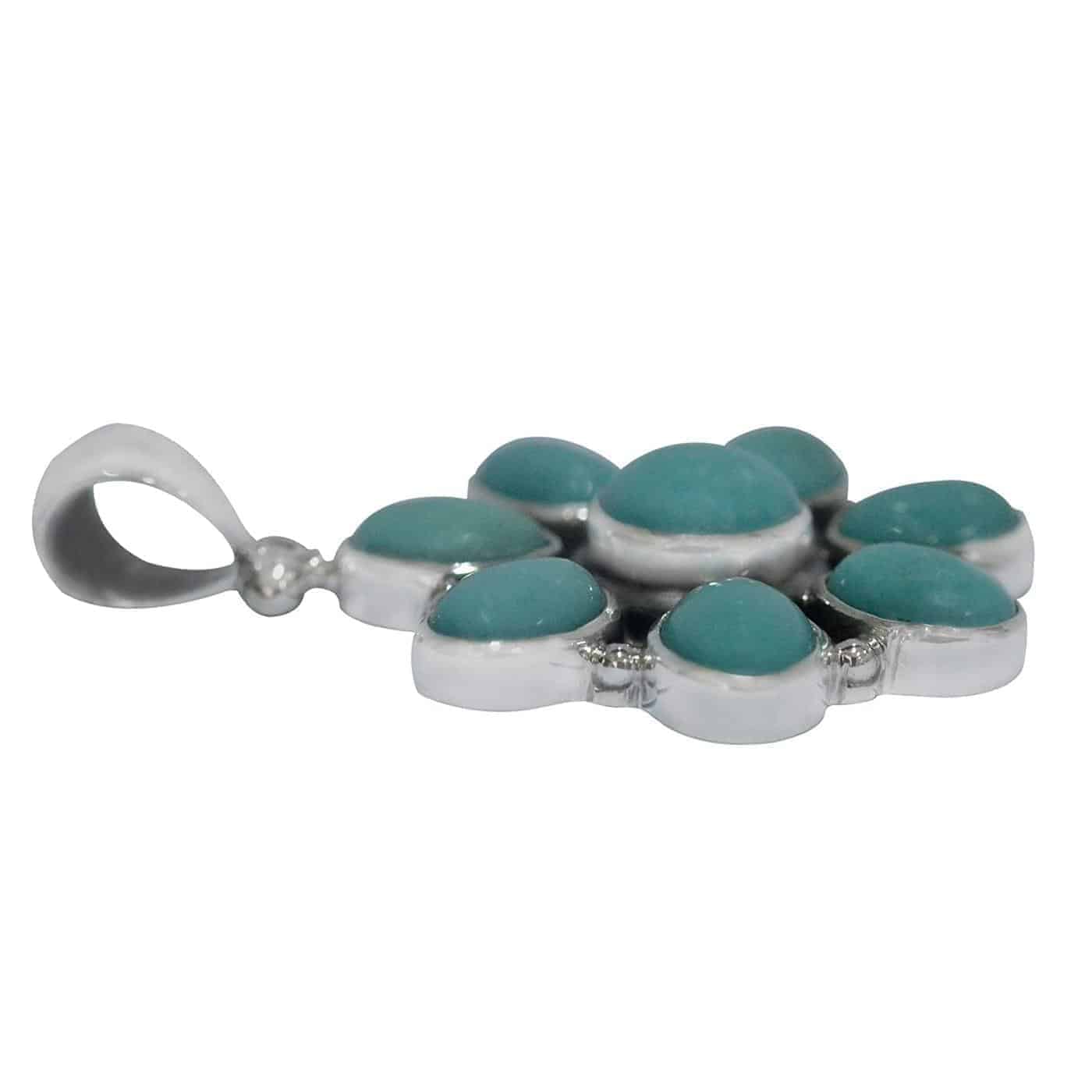 Starborn Sterling Silver Campitos Turquoise Pendant