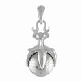 Starborn Muonionalusta Claw Pendant in Sterling Silver