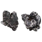 Sterling Silver and Genuine Campo Del Cielo Meteorite Cuff Links