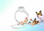 Starborn Faceted Danburite Ring in Sterling Silver