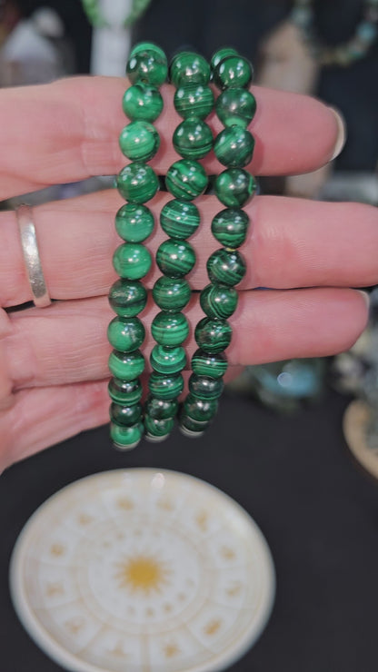 Malachite Bracelets 6-7 mm