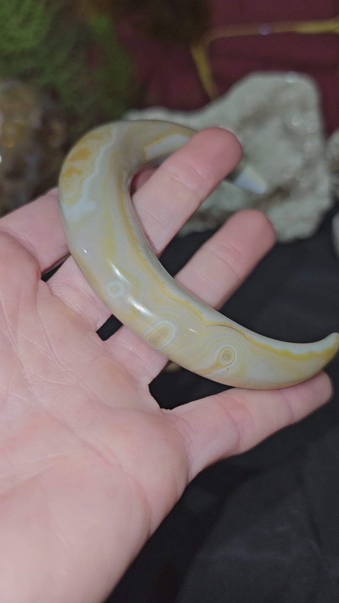 Banded Agate Moon