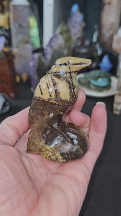 Picture Stone Raven