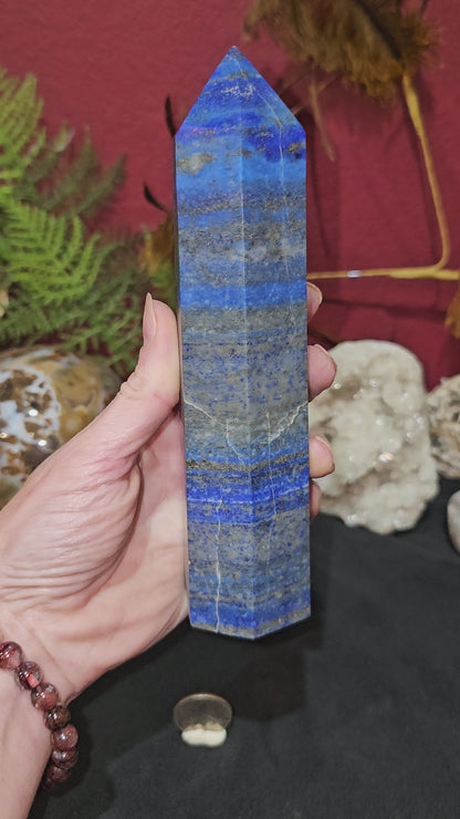 Large Lapis Lazuli Tower