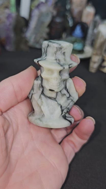 Creepy Skeleton with Top Hat