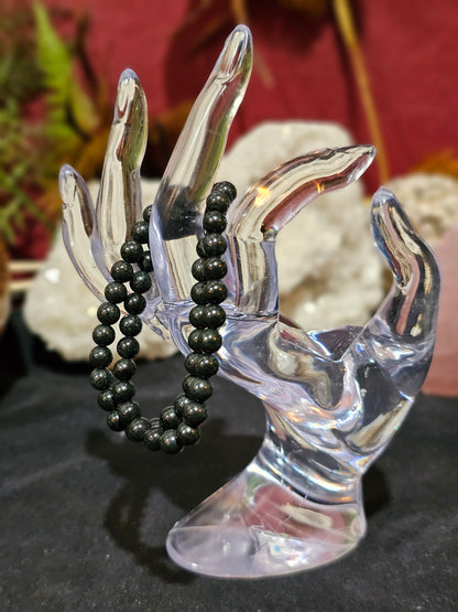 No High frequency emissions for you! Shungite Bracelets. 6mm
