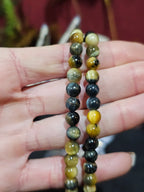 Flashy Blue Tiger's Eye Bracelets 6mm