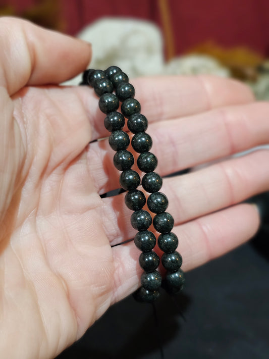No High frequency emissions for you! Shungite Bracelets. 6mm
