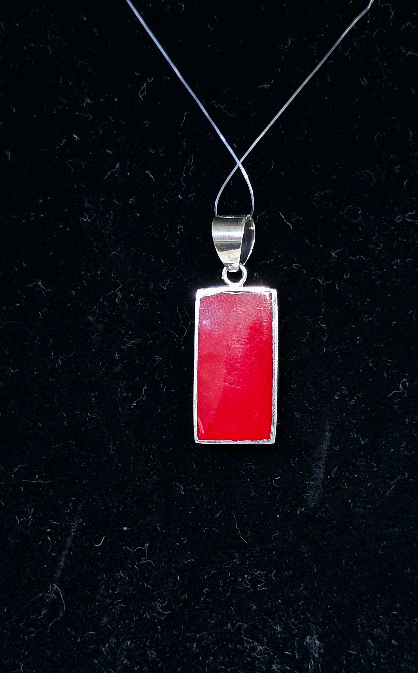 Red Coral Sterling Silver Octopus