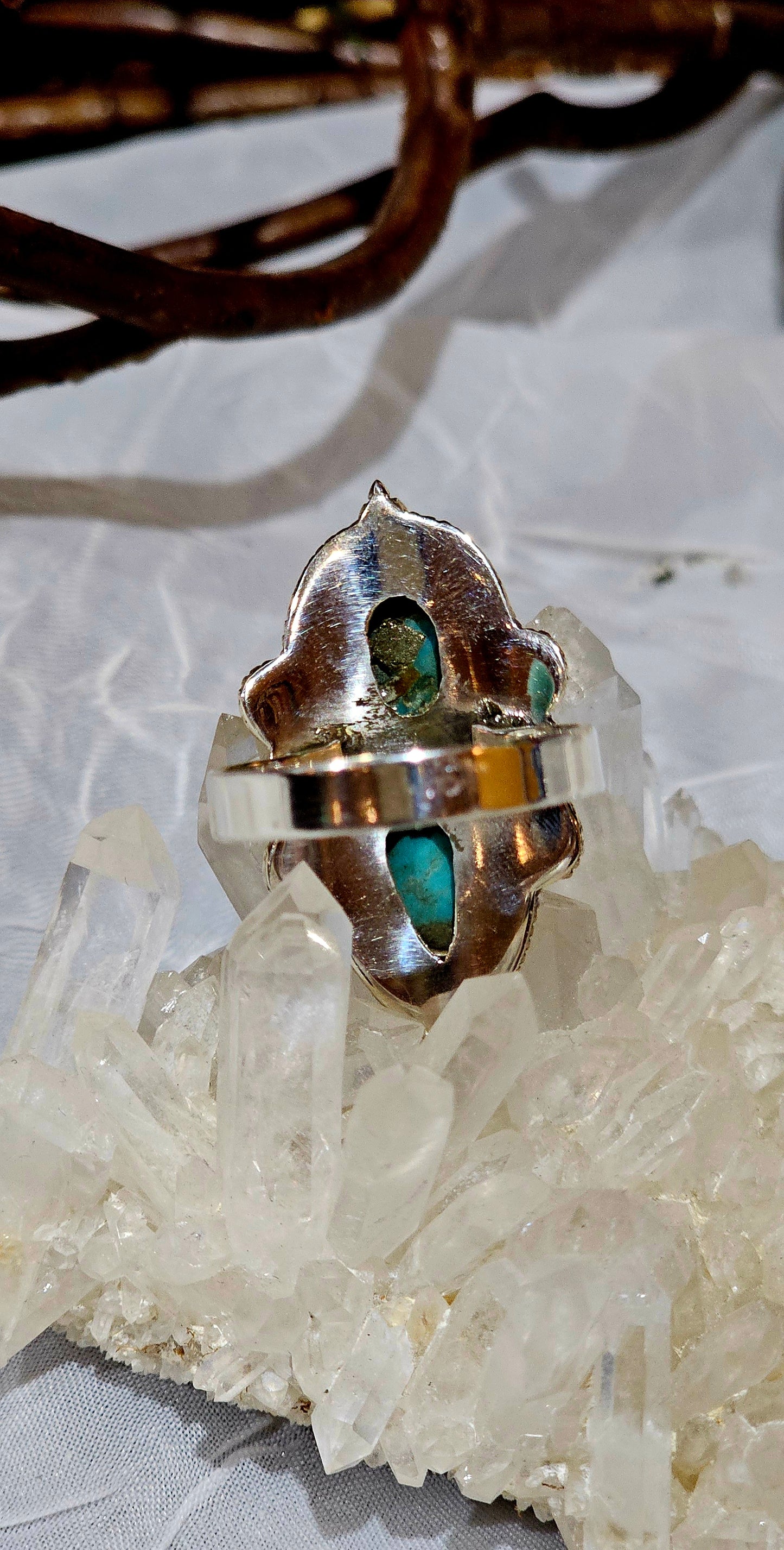 Kingman Turquoise in Sterling Silver