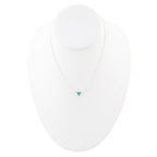 Trident Turquoise and Sterling Silver Necklace
